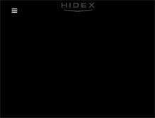 Tablet Screenshot of hidex.com